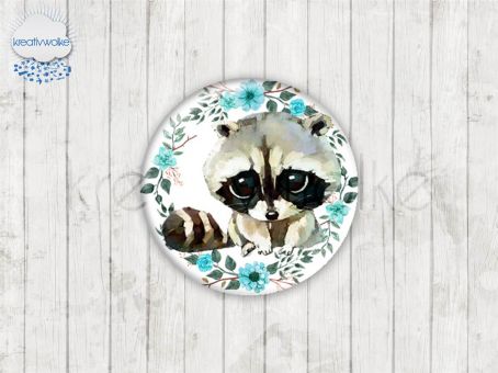 Motiv-Cabochons 49572-1 Einzelset  8mm (1 Paar)